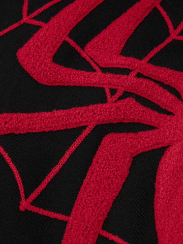 Spider Graphic Zip Hoodie