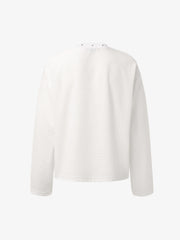 Studded Waffle Long Sleeve Tee