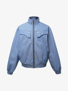 Washed Cropped Workwear Jacket
