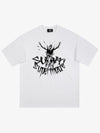 THE SUPERMADE TRENDY STREET OLD-FASHIONER SKULL PRINT T-SHIRT 