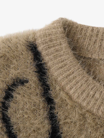Jacquard Knit Sweater