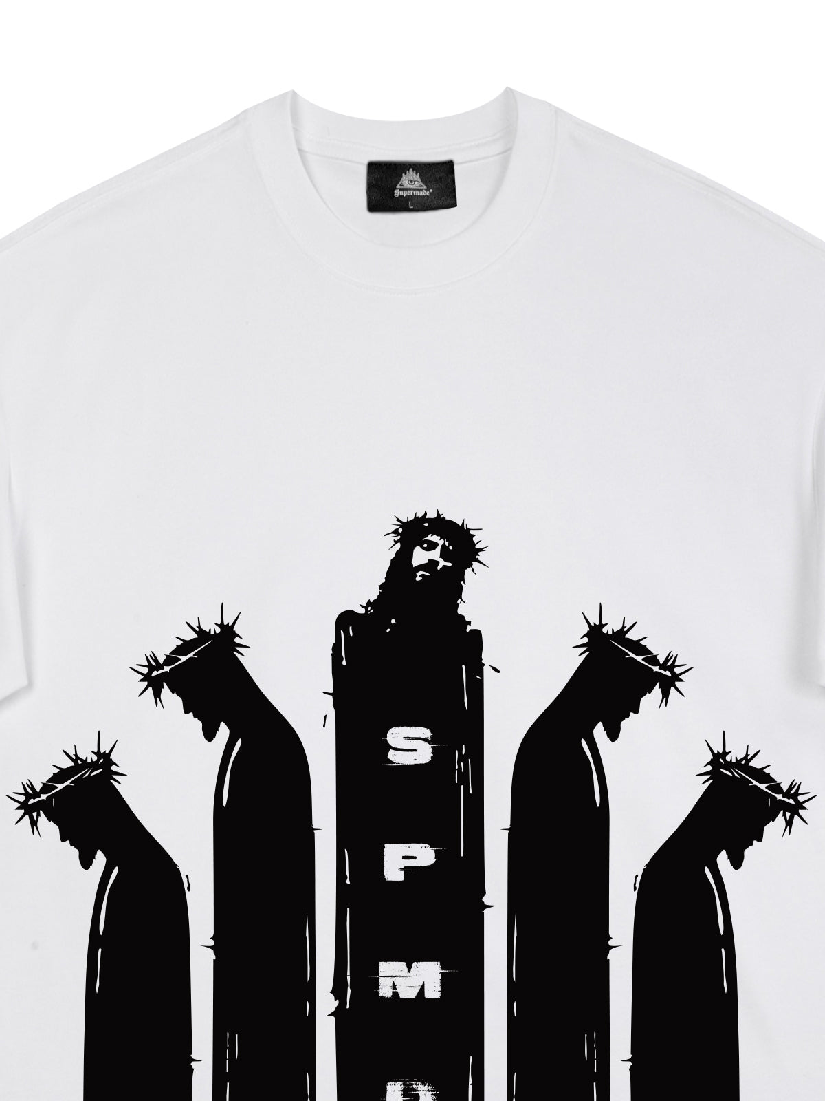 Original Saint Slogan Graphic T-Shirt 