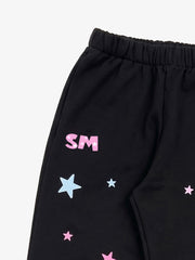 Star Foam Graphic Color Block Sweat Set