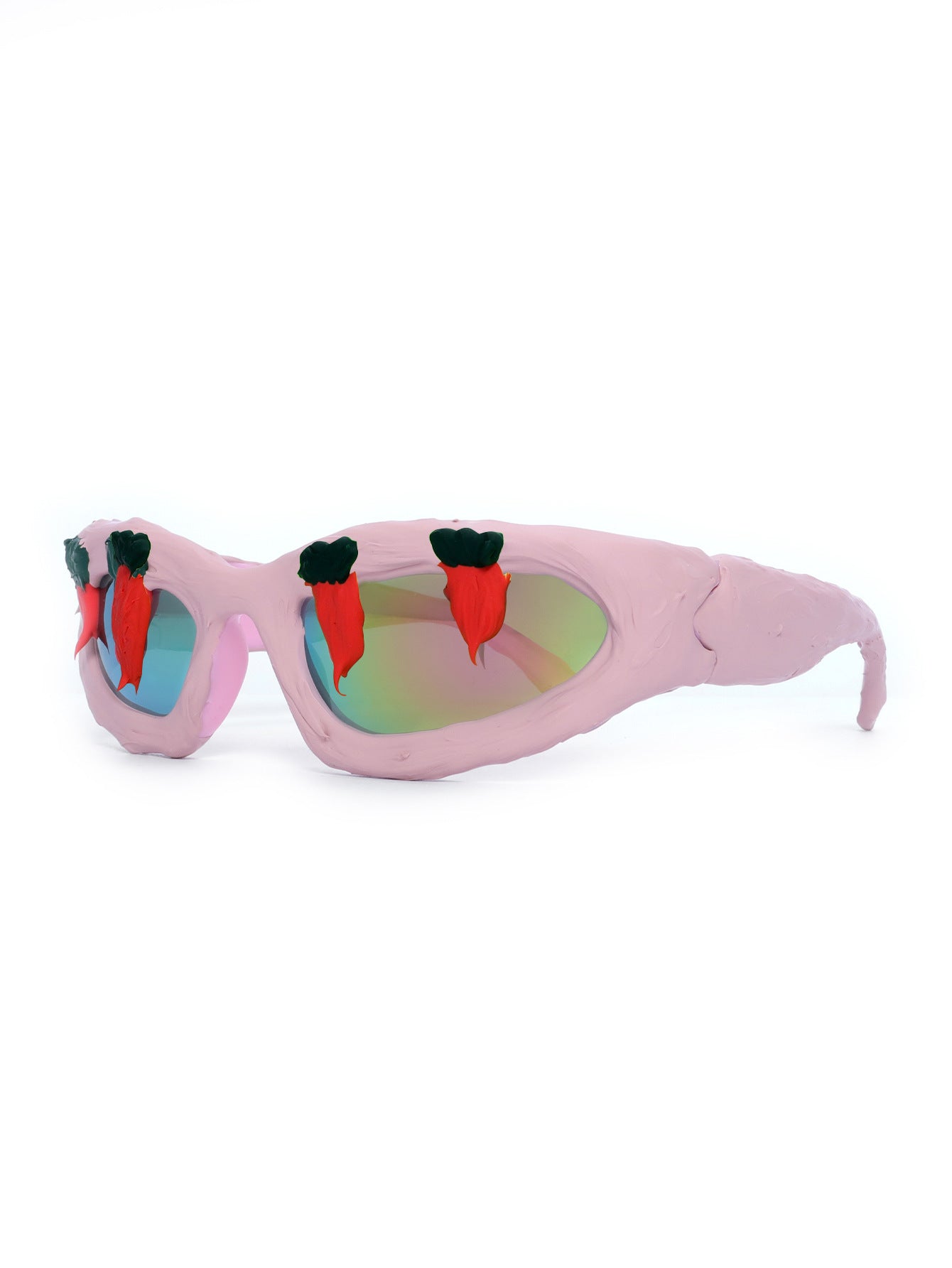 Fun Carrot-Embellished Sunglasses