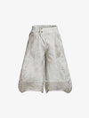 Jeansshorts mit schmutziger Waschung