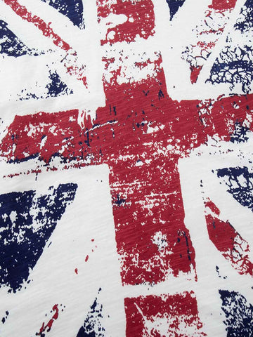 Union Jack Graphic Long Sleeve Tee