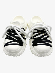 Platform Lace-Up Non-Slip Clogs