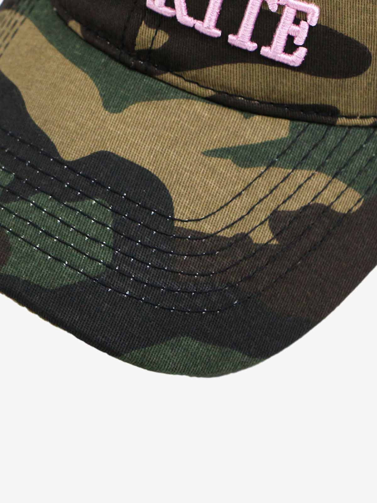 Classic Camo “God’s Favorite” Embroidery Curved Brim Baseball Cap 