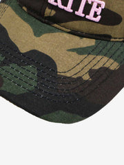Classic Camo “God’s Favorite” Embroidery Curved Brim Baseball Cap 