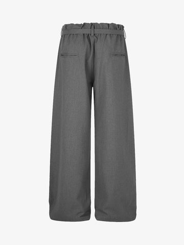 Pleated Tailored Casual Trousers