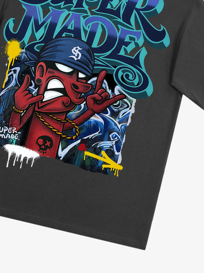 Bold Graphic T-Shirt for Streetwear Enthusiasts 