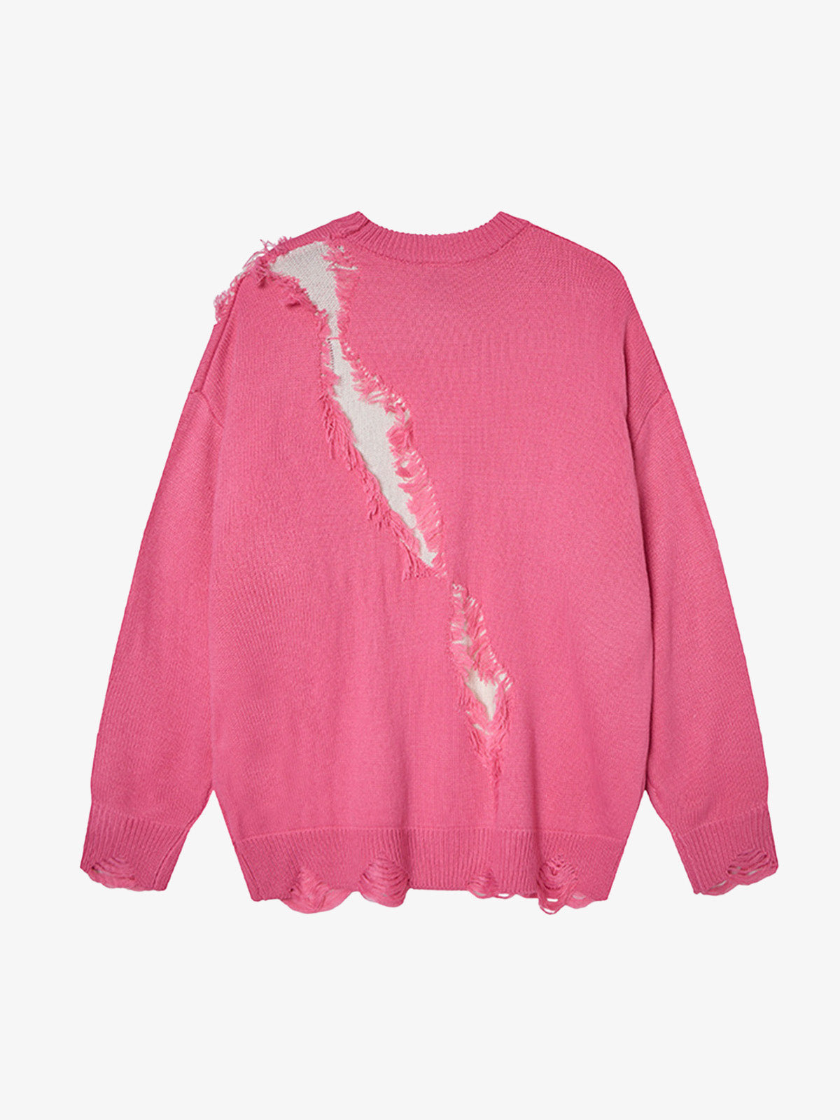Skull Pattern Knit Sweater for Bold Fashion Statements 
