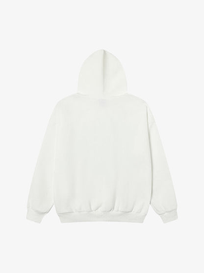 Street Graffiti Letter Print Hoodie 