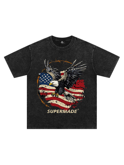 Original Statue of Liberty Design Graphic T-Shirt 