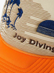 Palm Tree Mesh Trucker Hat 
