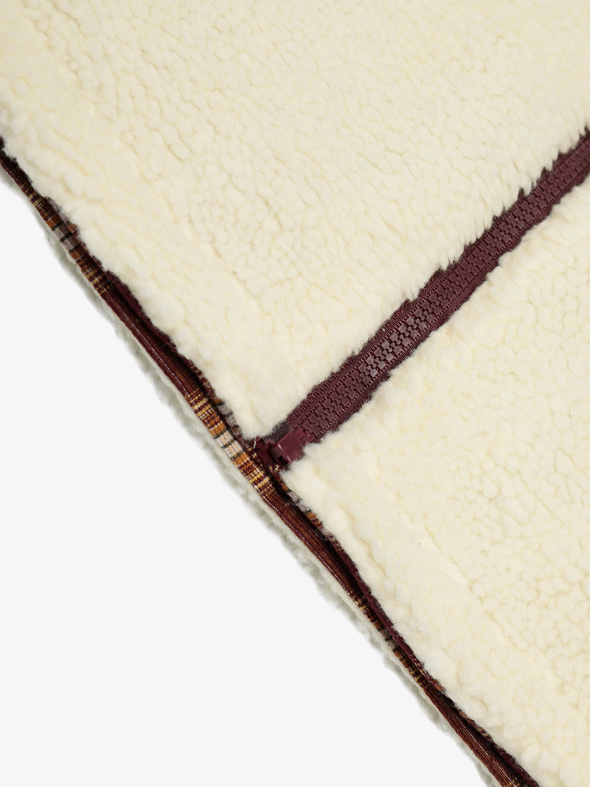 Plaid Vest with Sherpa Collar - Stylish and Warm for Everyday Wear 