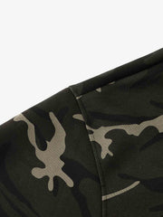 Camo Stripe Patchwork Embroidered Set