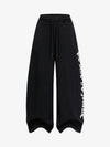 Stylish Wide-Leg Sweatpants with Unique Embroidery for Casual Wear 