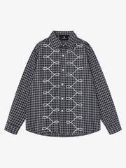 Langarmshirt mit Street-Retro-Print