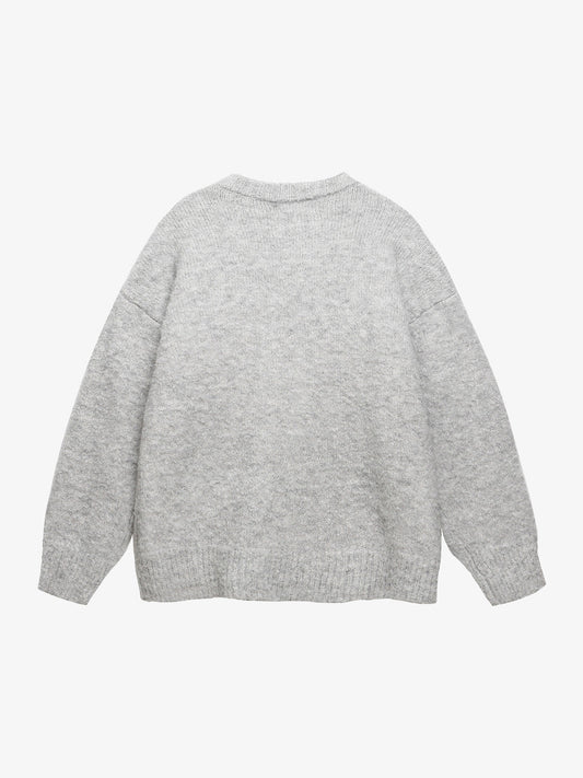 Festive Dachshund Embroidered Sweater for Kids 