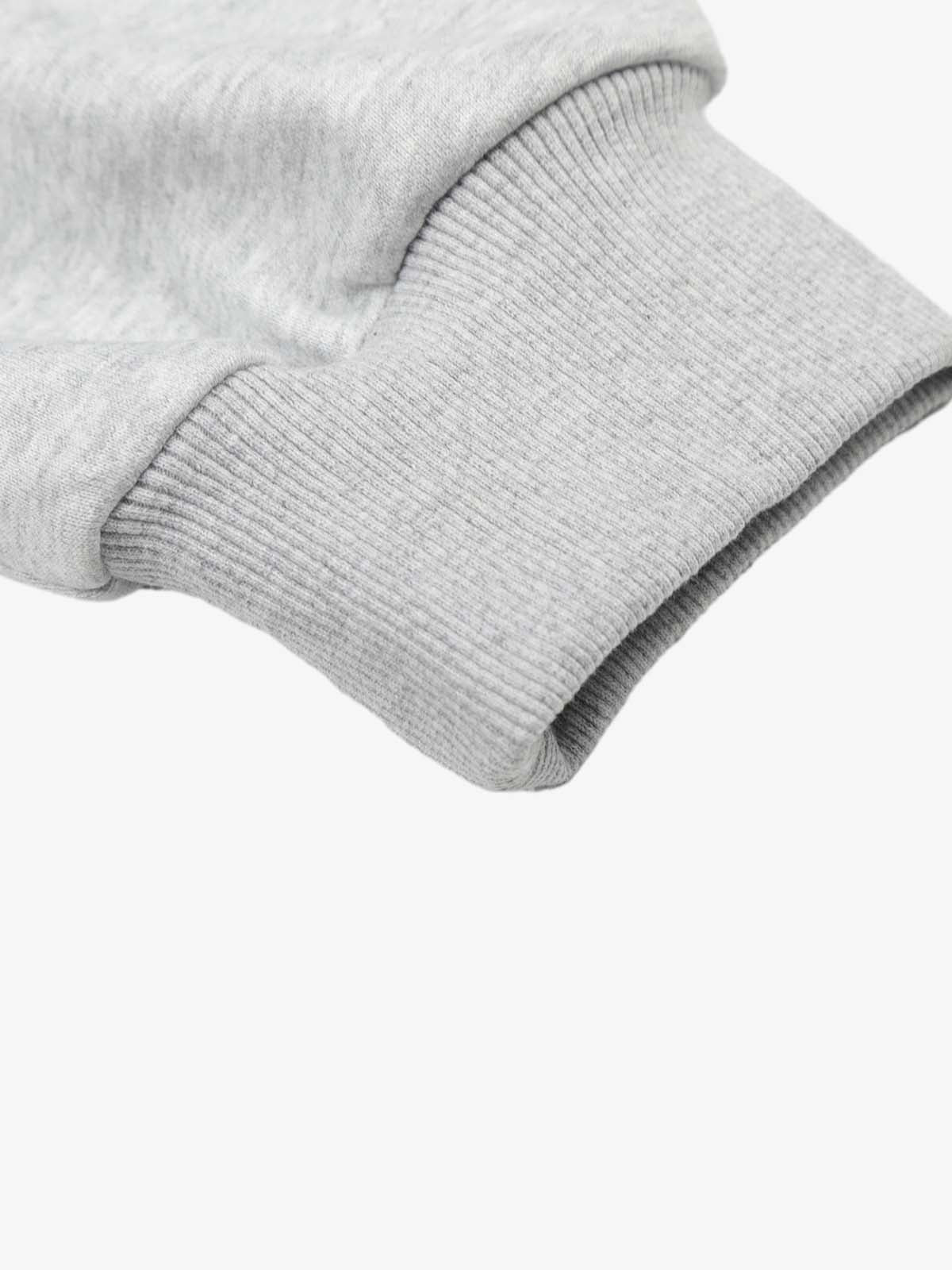 Floral Line Art Studded Pocket Hoodie