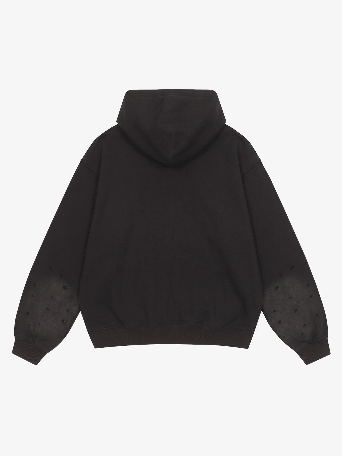 Streetwear Distressed Chain Graphic Hoodie
