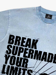 Washed Break Limits Graphic T-Shirt 