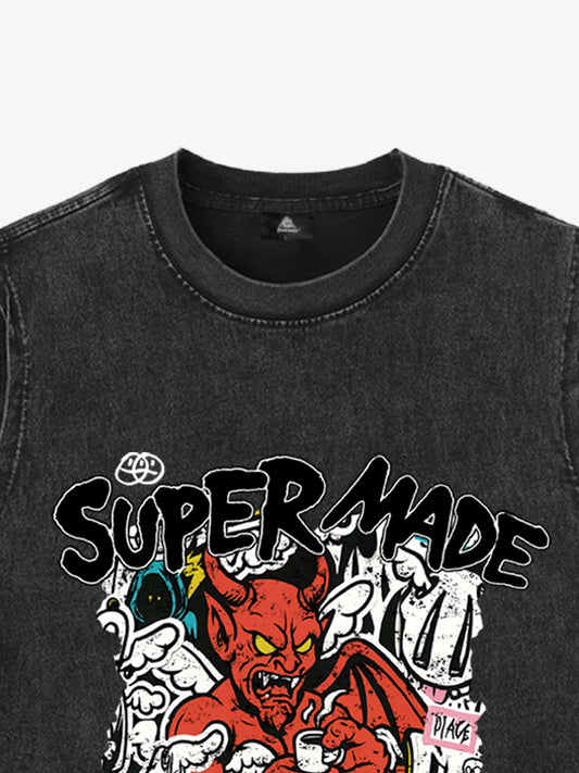 Graphic Muscle Tank Top for Men - Bold Artwork and Comfortable Fit 