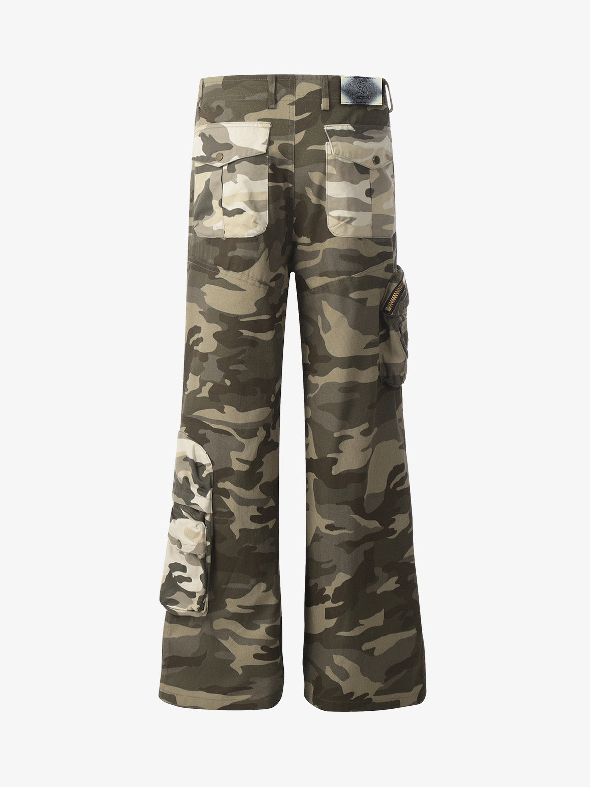 Camo Multi-Pocket Cargo Pants