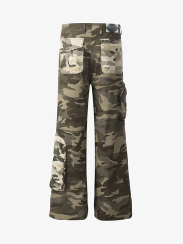 Camo Multi-Pocket Cargo Pants