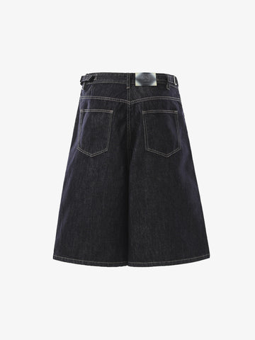 Asymmetrical Fly A-Line Shorts 