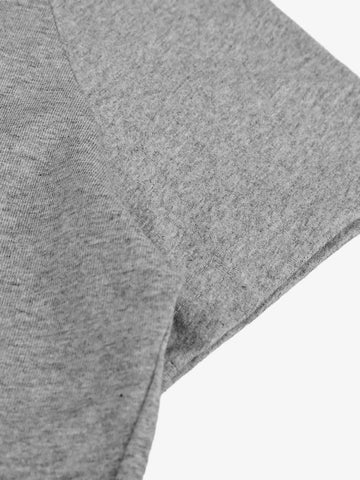 Off Shoulder Cross Graphic Slim Fit T-Shirt 