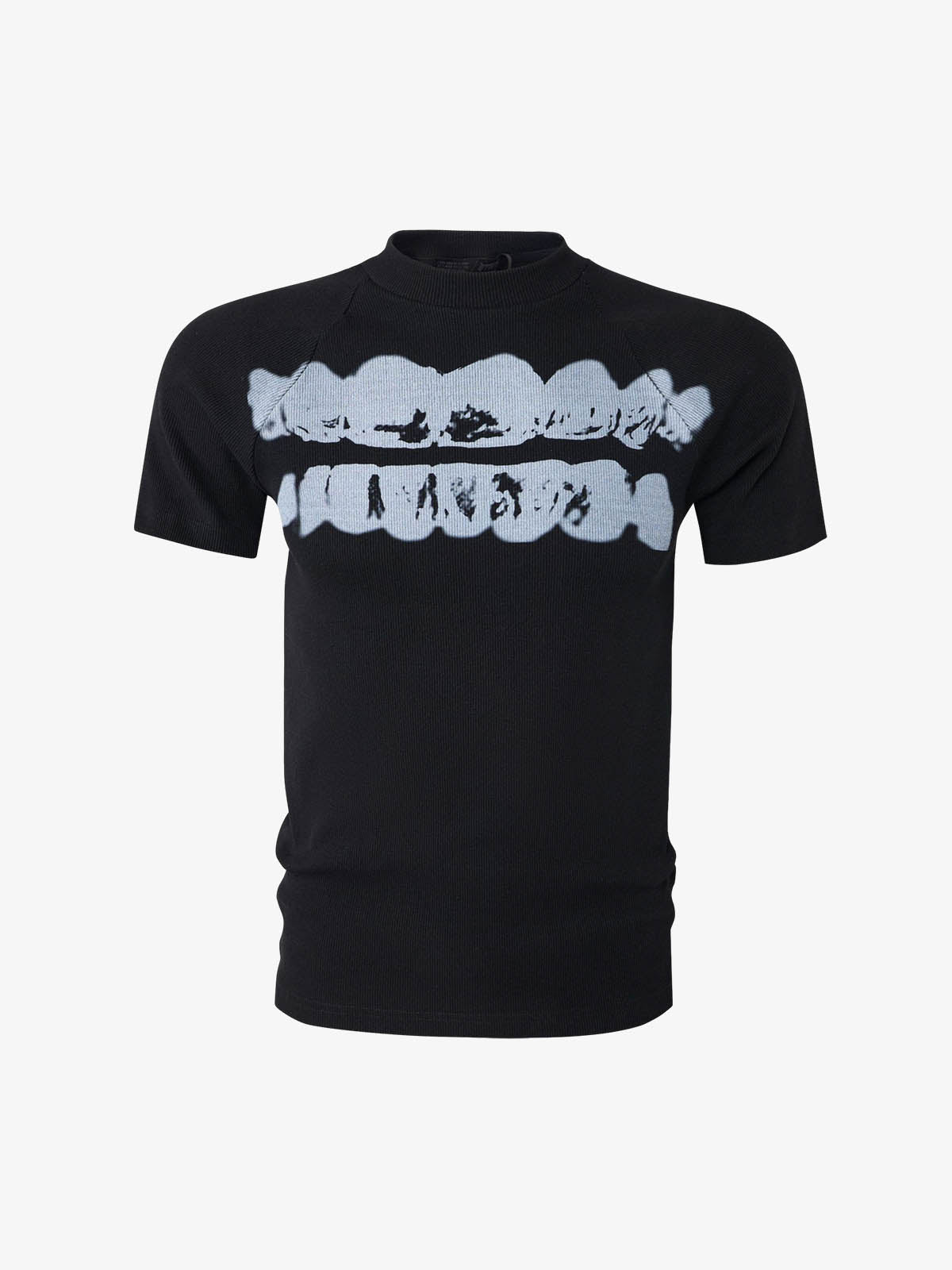 T-shirt raglan côtelé