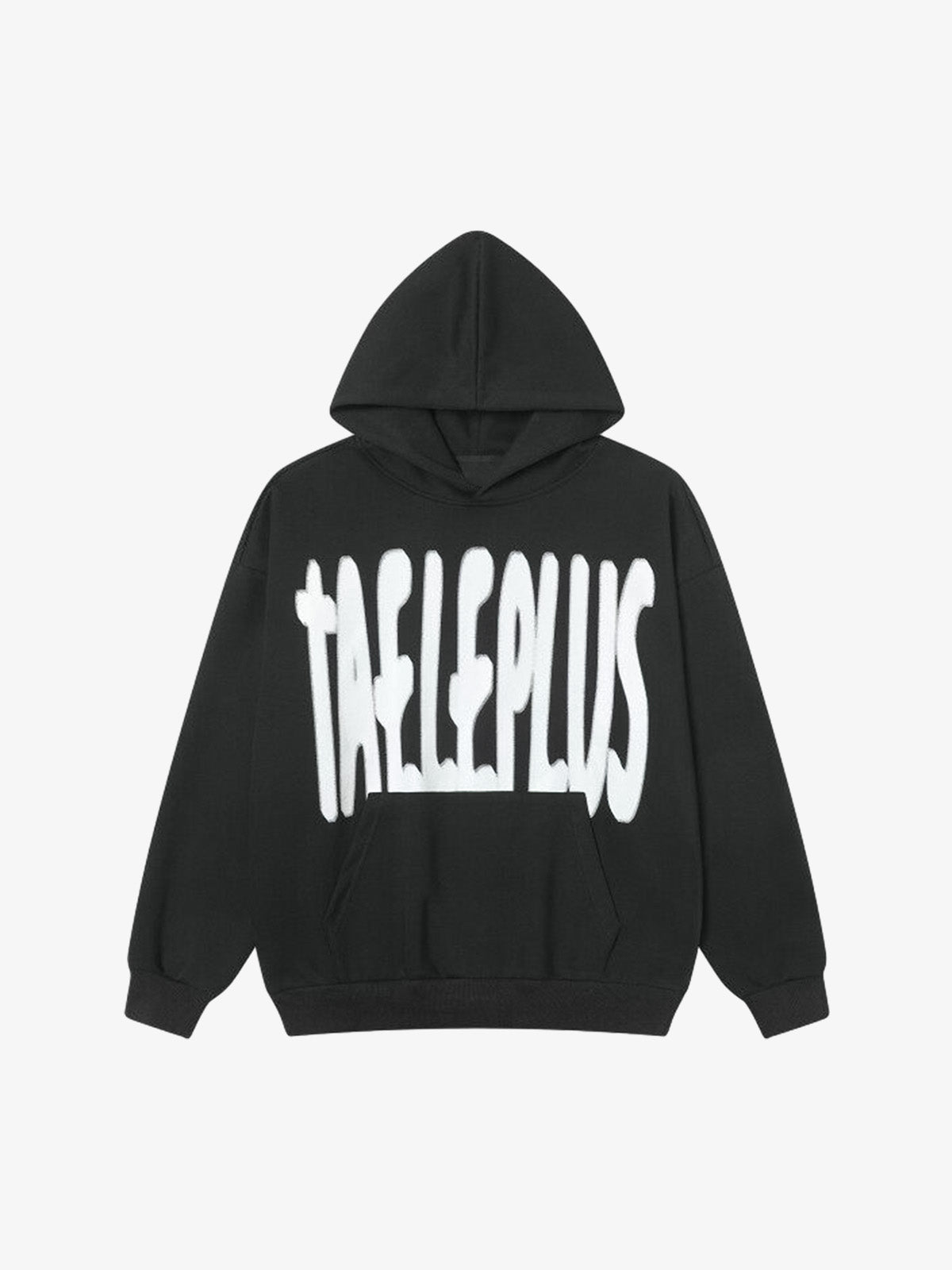 Street Graffiti Letter Print Hoodie 