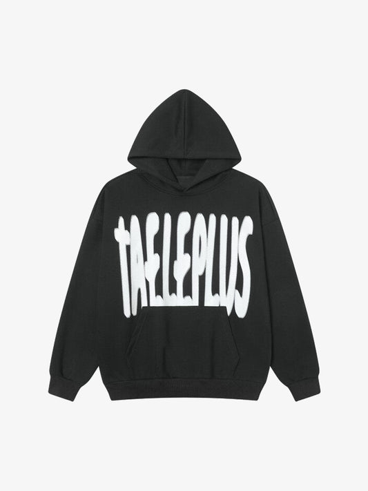 Street Graffiti Letter Print Hoodie 