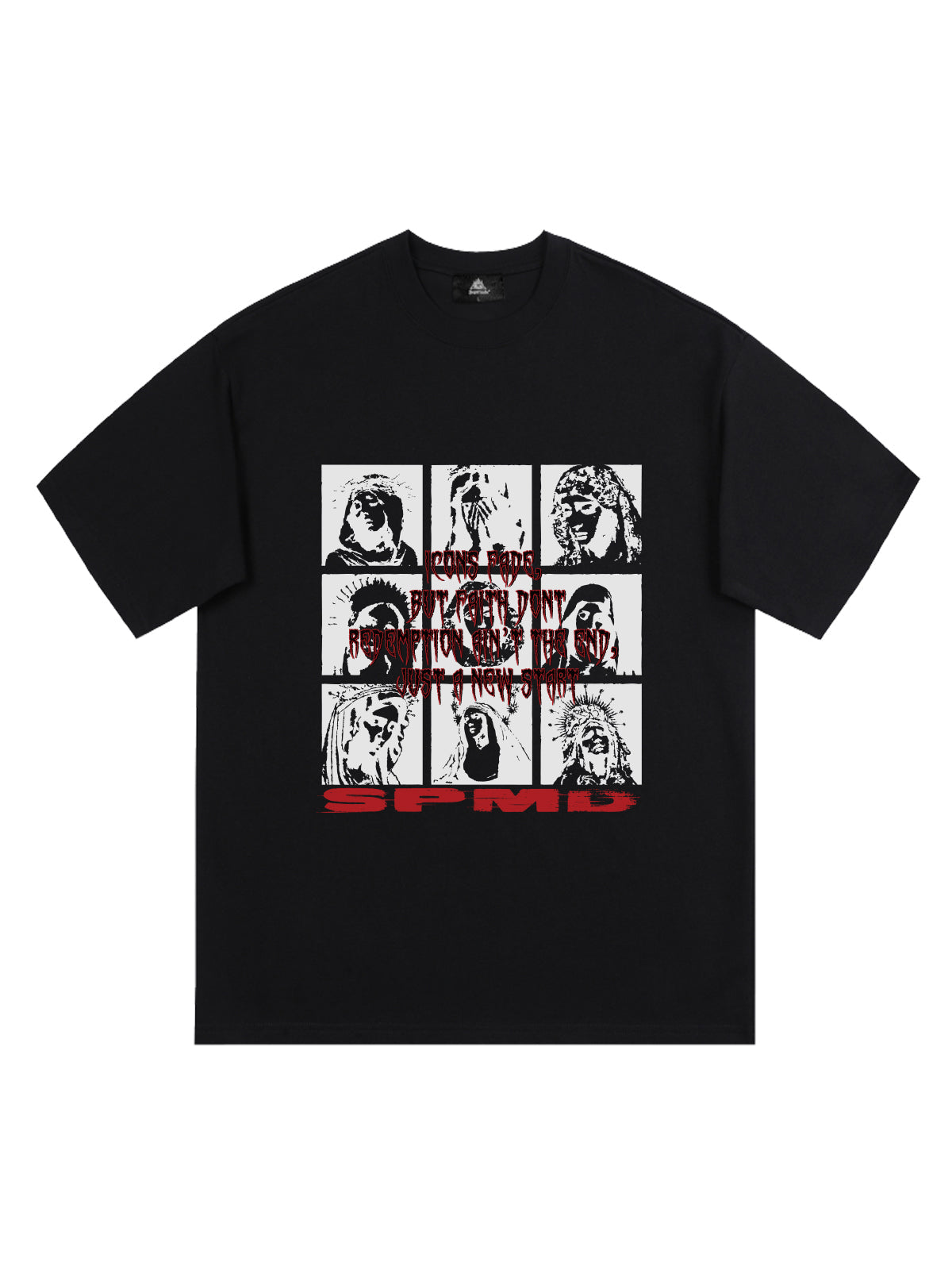 Original Saint Slogan Graphic T-Shirt 