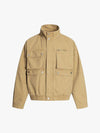 Utility Pocket Detail Snap Button Jacket