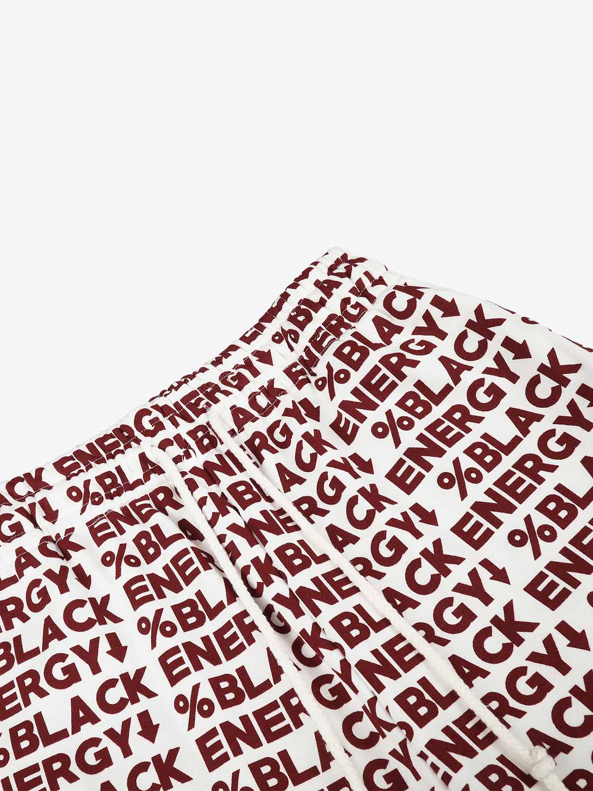 All-Over Letter Graphic Sweatpants