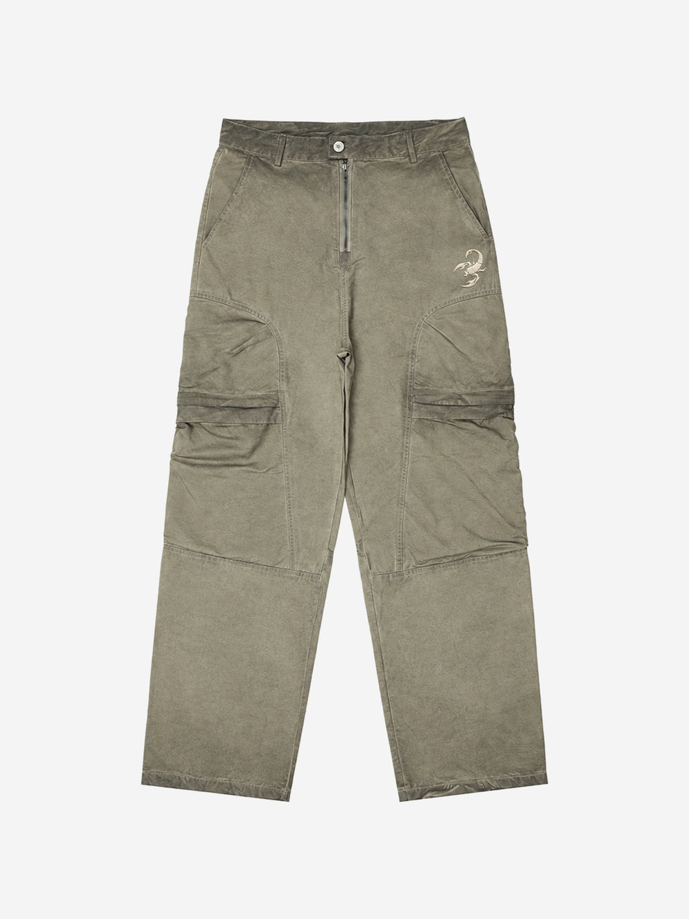 Multi-Pocket Loose-Fit Cargo Pants