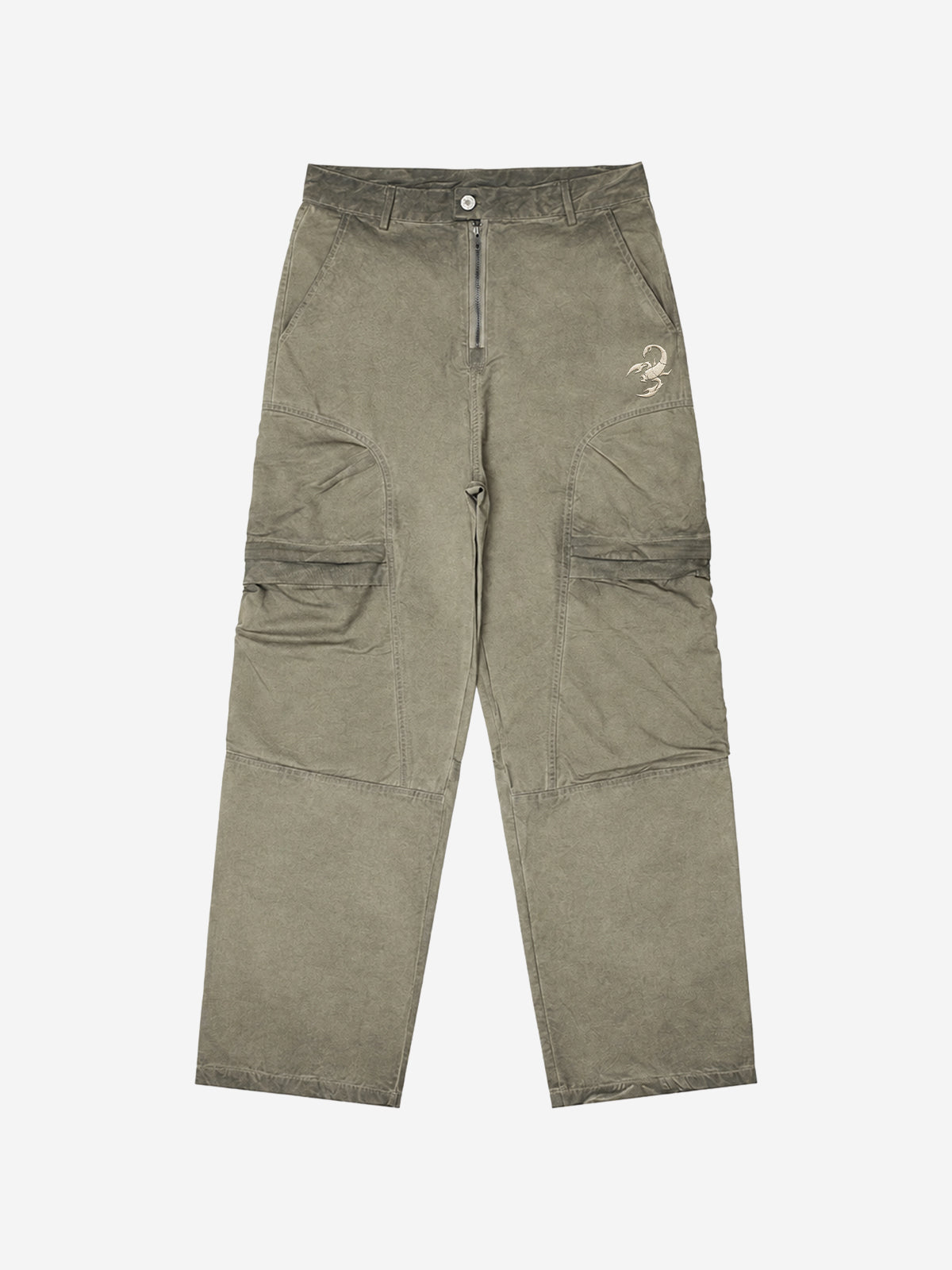 Multi-Pocket Loose-Fit Cargo Pants