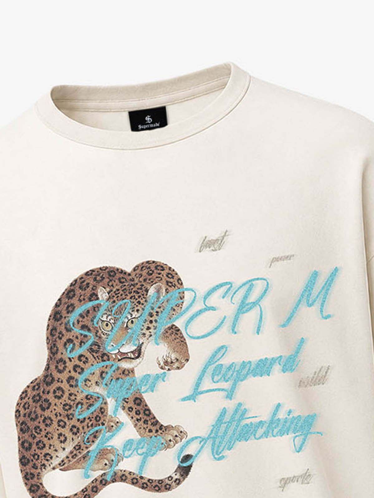 Leopard Graphic Long Sleeve T-shirt
