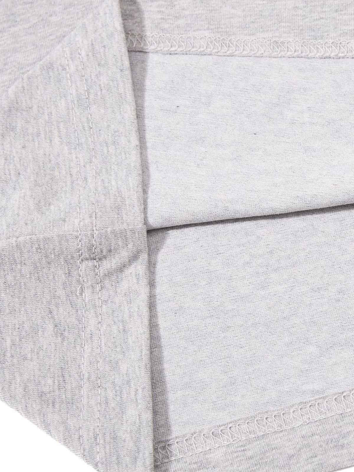 Music Graphic Metal-Button Long Sleeve Polo Shirt
