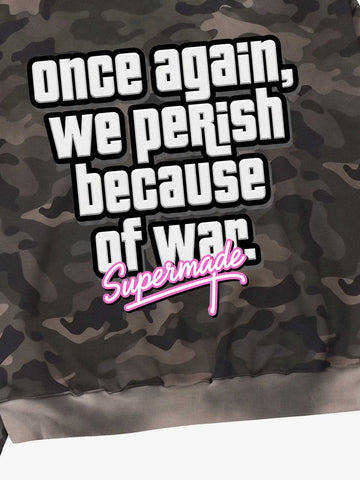 Anti-War Graphic Hoodie
