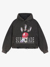 Dragon Girl Graphic Washed Hoodie