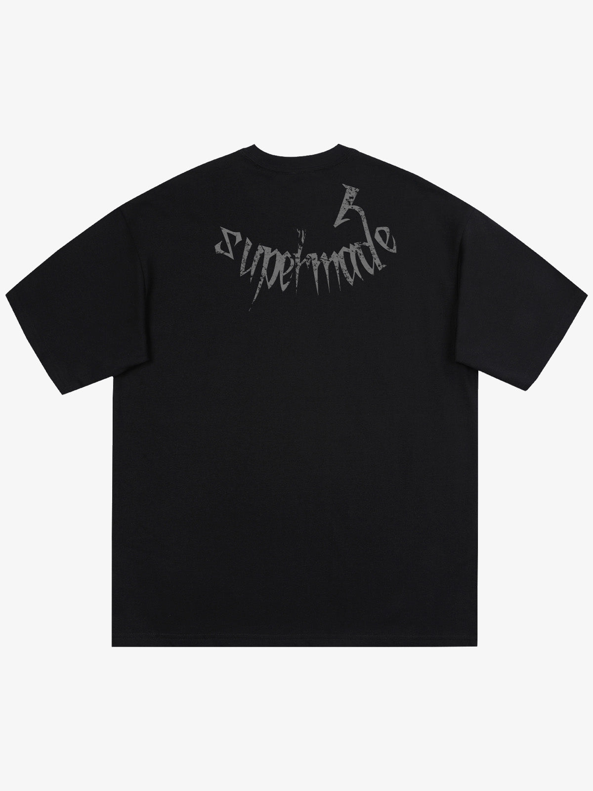 THE SUPERMADE TRENDY STREET OLD-FASHIONER SKULL PRINT T-SHIRT 