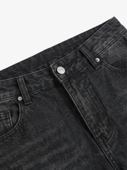 Embroidered Full-Length Jeans