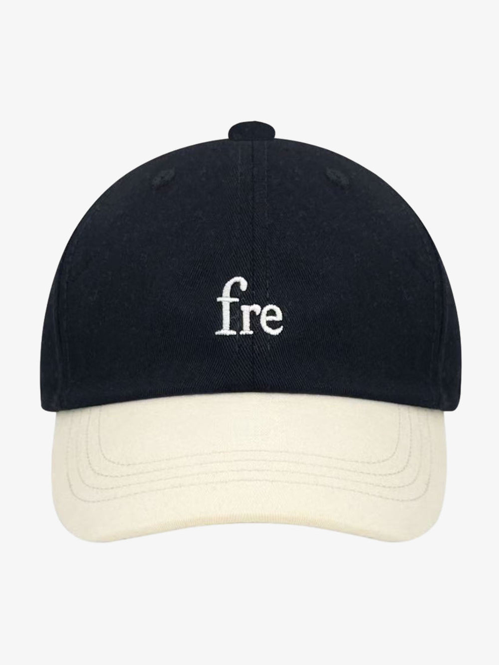 Minimalist Embroidered Contrast Baseball Cap 