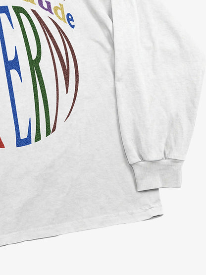 Letter Graphic Long Sleeve Tee