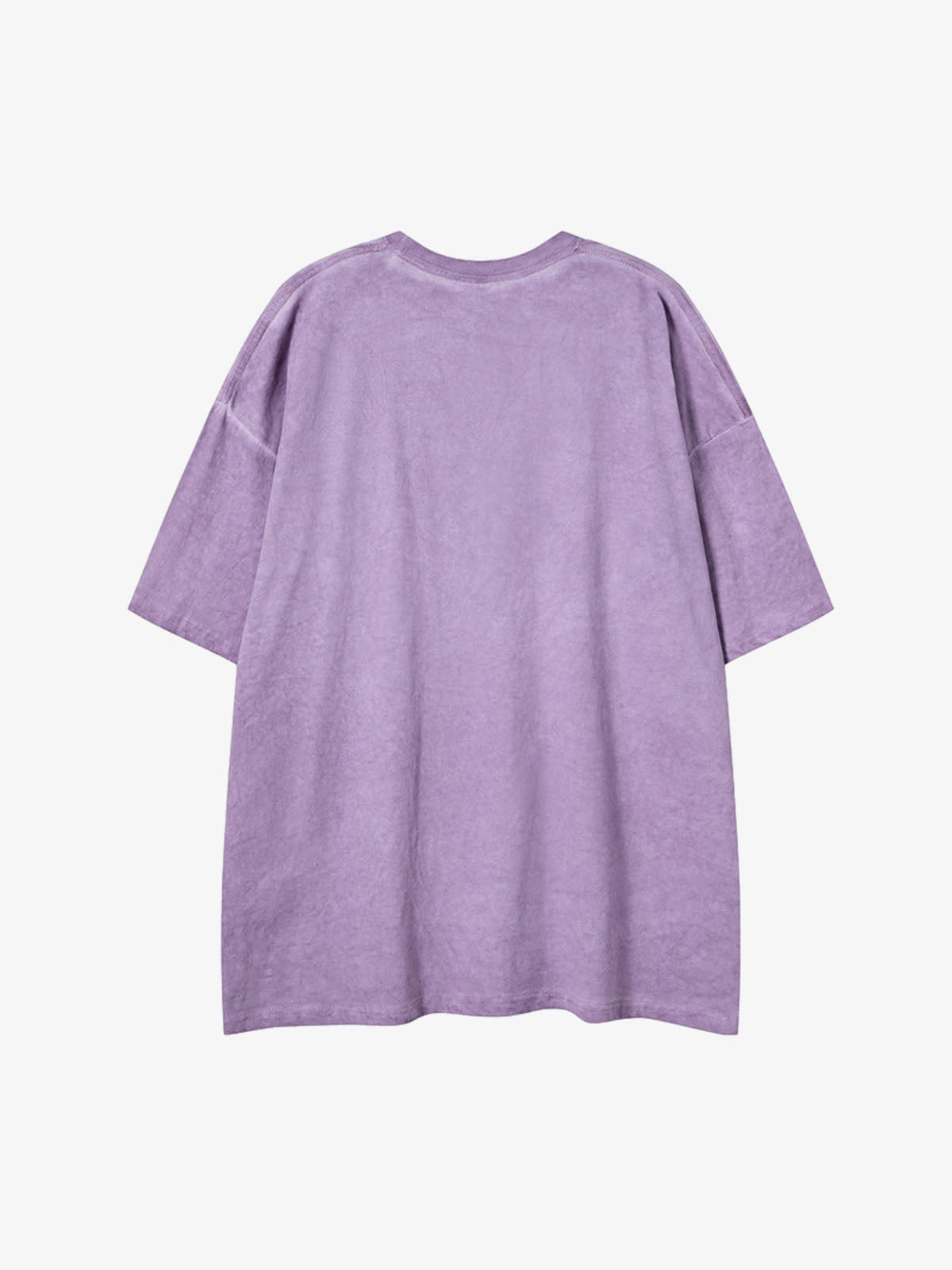 Acid Wash Figure Graphic Oversized T-Shirt 