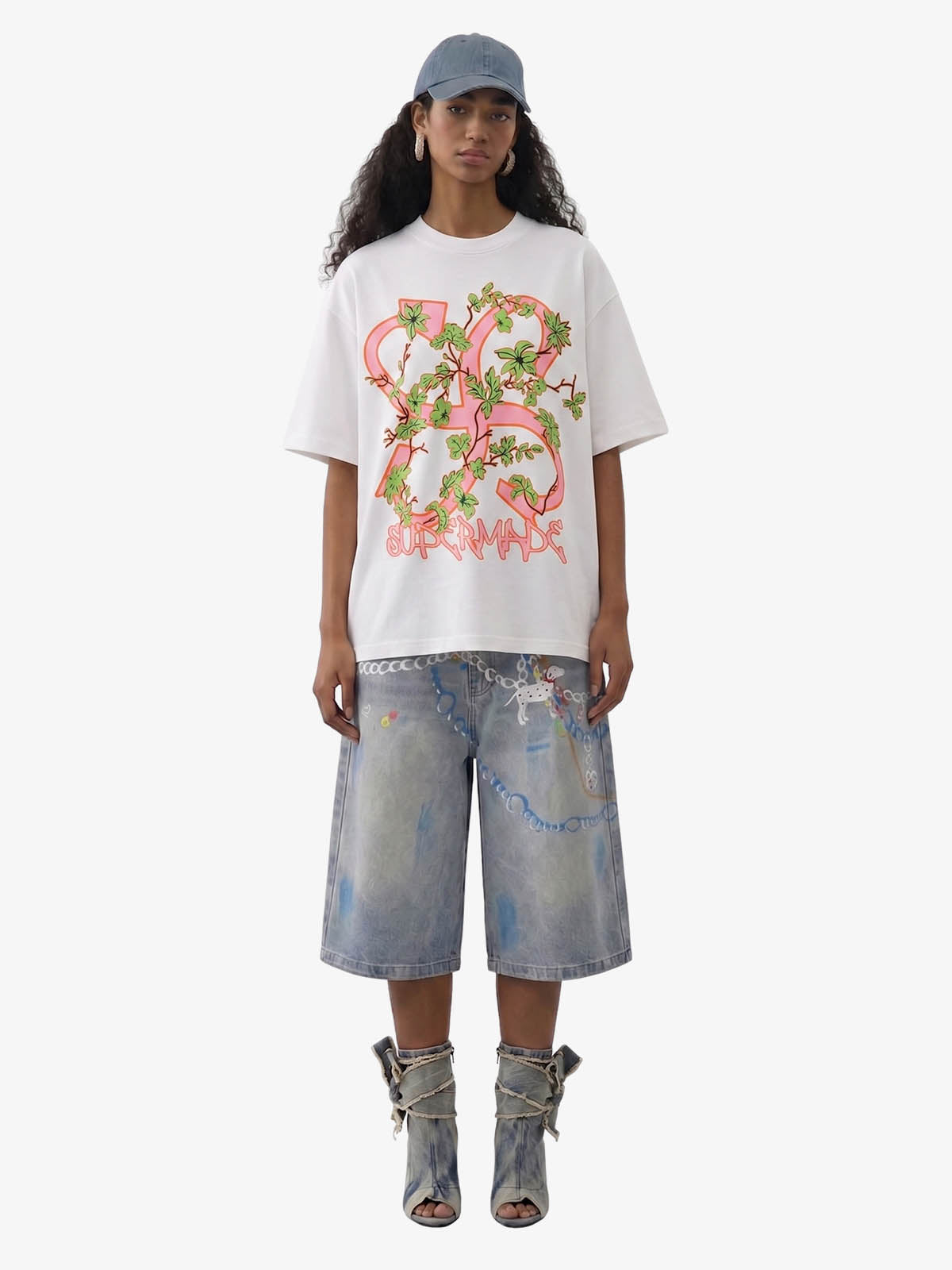 Vintage Double S Vine Graphic T-Shirt 